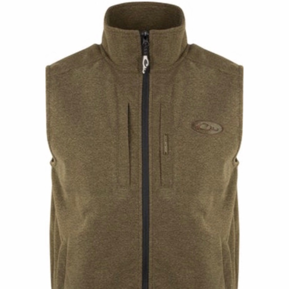 Drake Waterfowl Men's Hunting Heather Windproof Layering Vest. New with tags